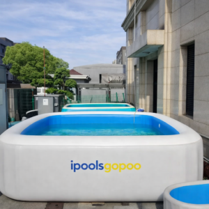 IPOOLGO POOL RECTANGULAR HOT SALE SIZE ELECTRIC AIR PUMP AND REPAIR KIT